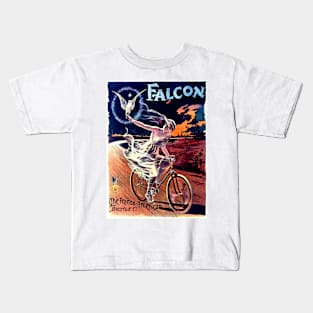 Falcon, Franco-American Bicycle Company Paris 1896 Advertisement Kids T-Shirt
